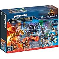 Los mejores  - PLAYMOBIL Calendario de Adviento 70187 Batalla por la Piedra Mágica- A Partir de 5 años